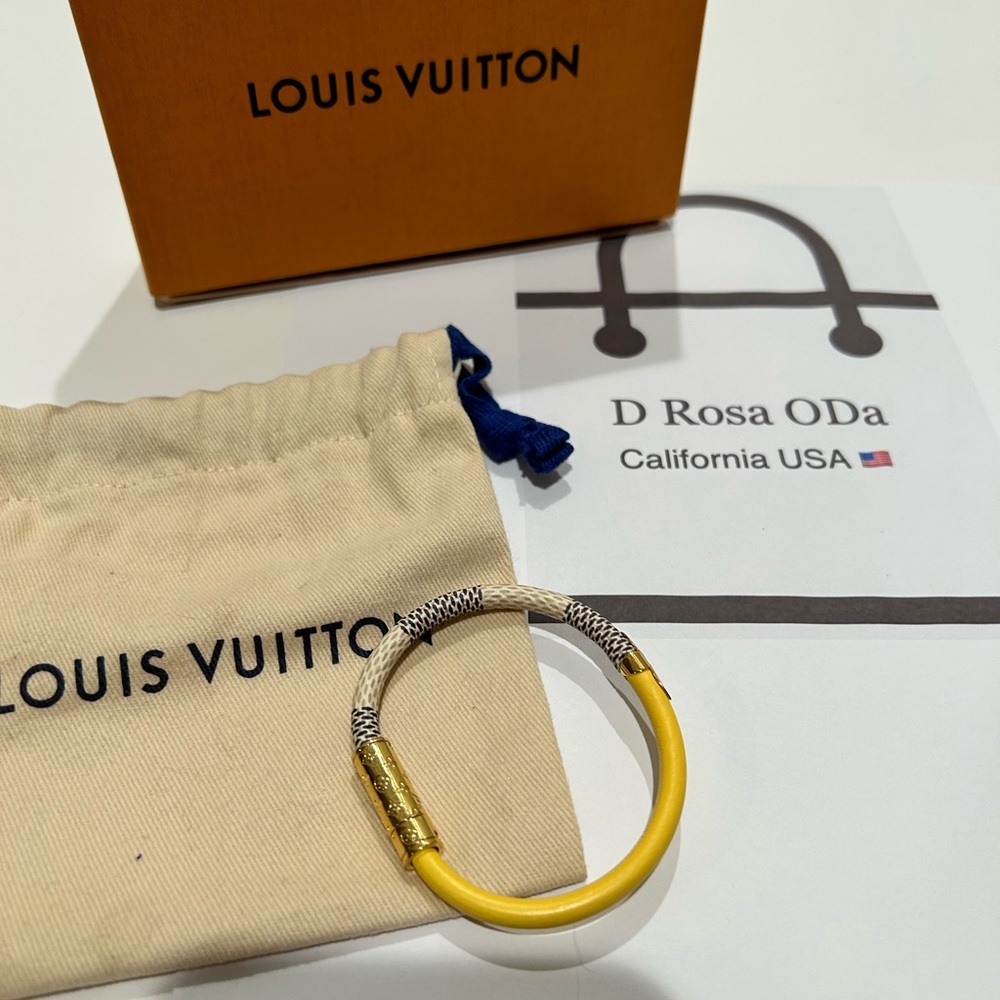 louis vuitton azur damier bracelet